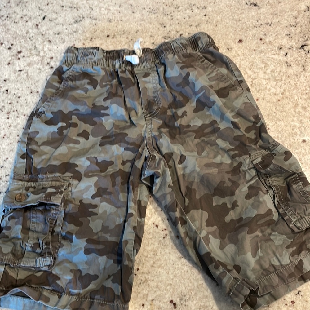 Cat and Jack, Boys 12/14, Large, Camo Cargo Shorts